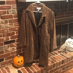 Gorgeous long Leopard coat